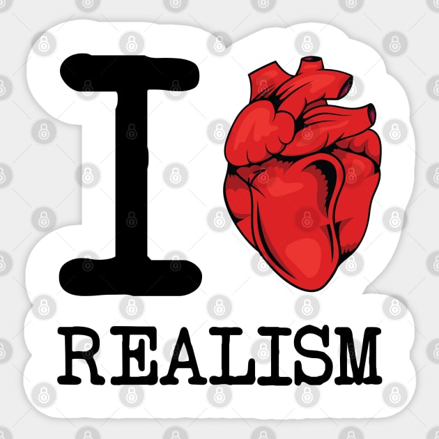 I Love Realism Sticker by Venus Complete